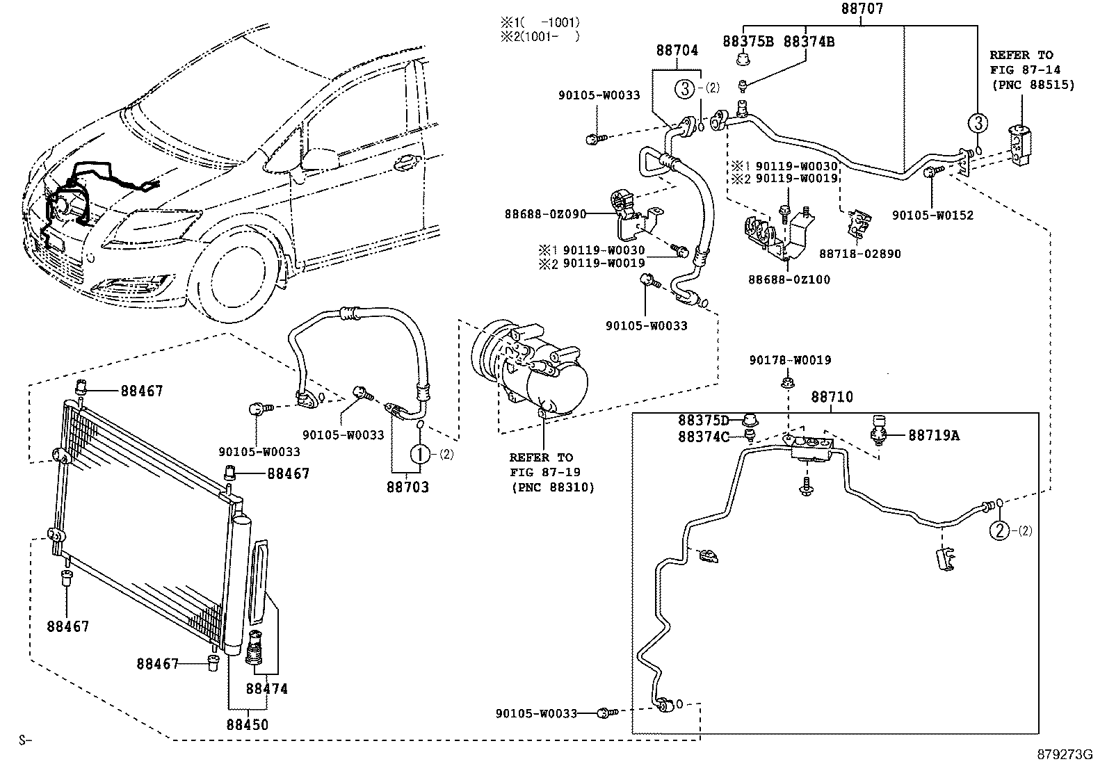 88460-47150 CONDENSER ASSY, COOLER product image