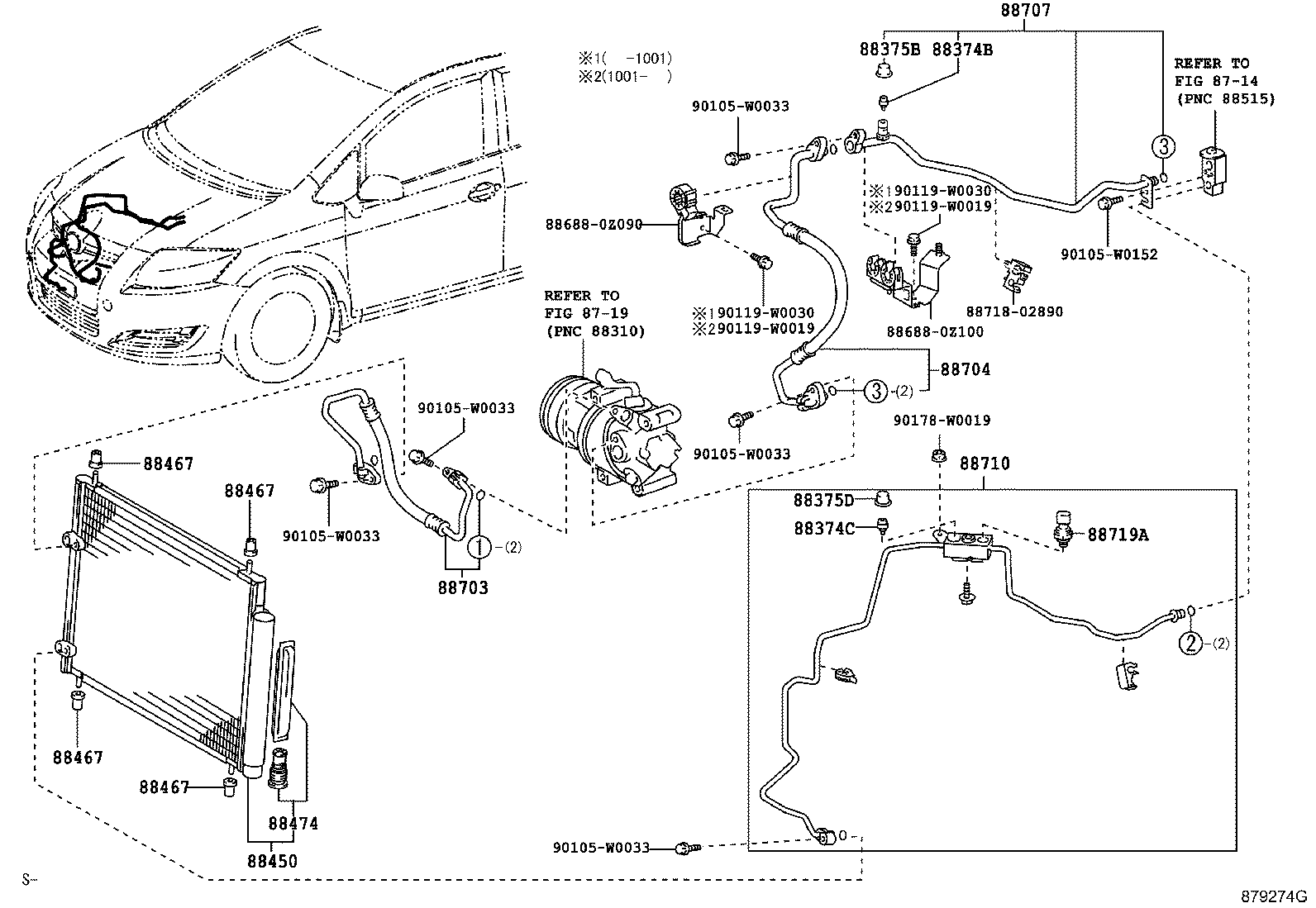 88460-47150 CONDENSER ASSY, COOLER product image