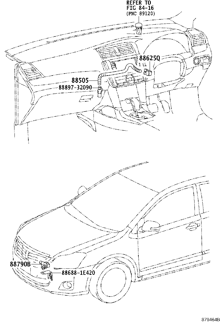 55950-20210 NOZZLE ASSY, DEFROSTER product image