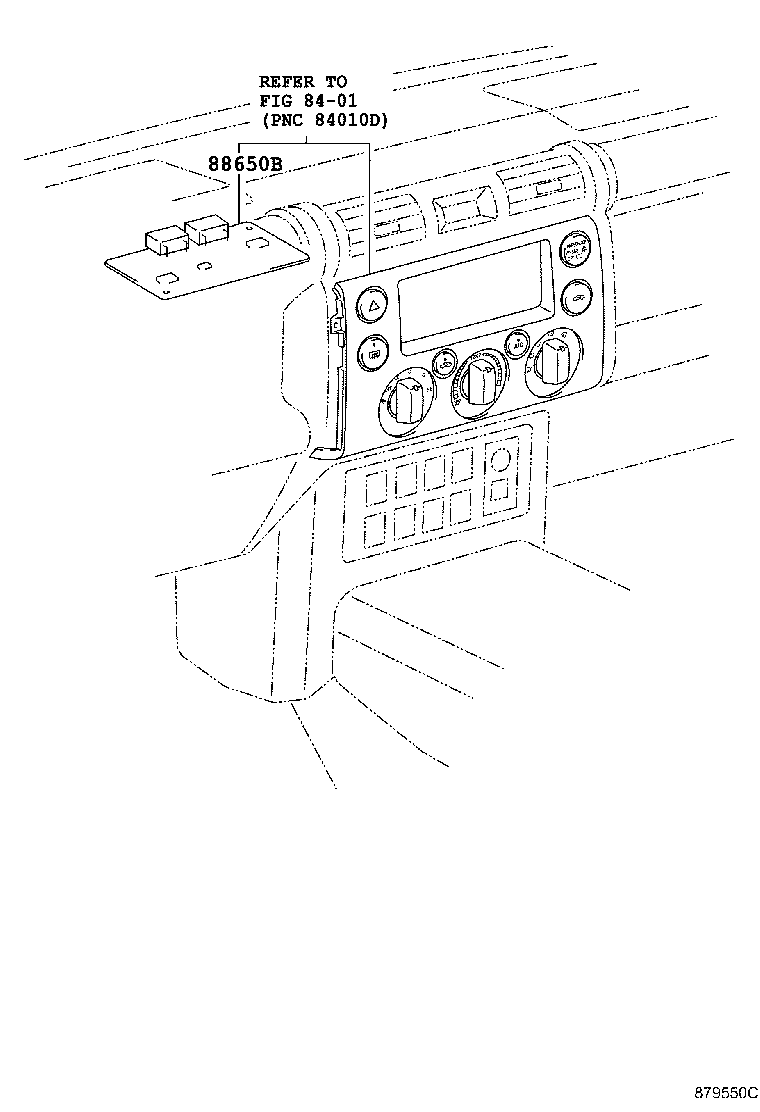 55843-35060 DUCT, HEATER TO REGISTER, NO.1 product image