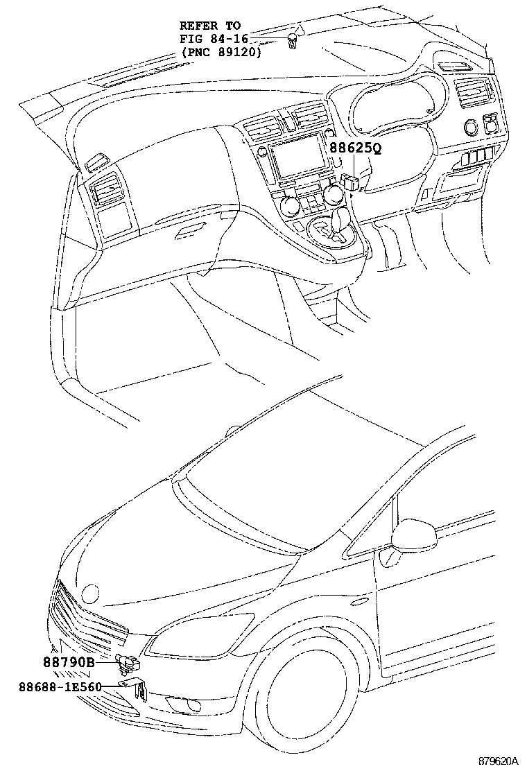 55844-72010 DUCT, HEATER TO REGISTER, NO.2 product image