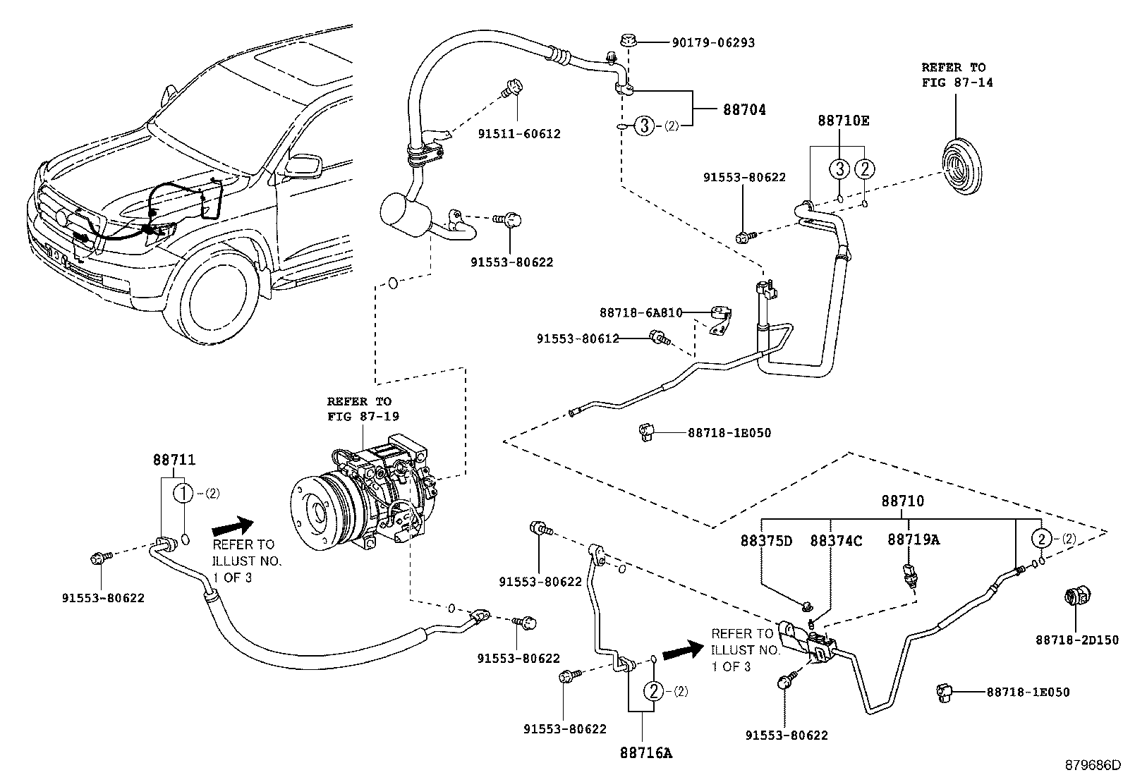 88460-60580 CONDENSER ASSY, COOLER product image