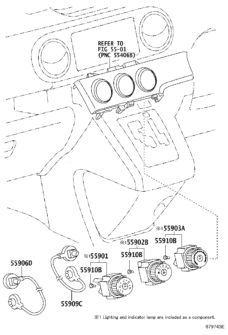 55085-12180 DUCT, HEATER TO REGISTER, NO.1 product image
