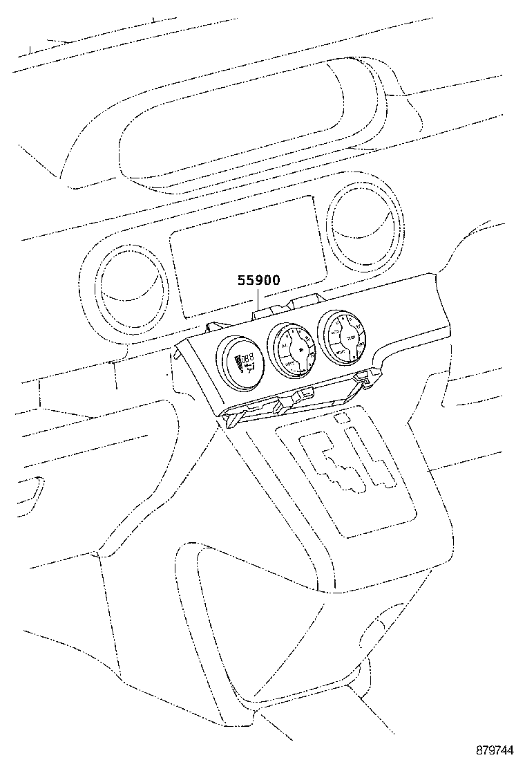 55085-12180 DUCT, HEATER TO REGISTER, NO.1 product image