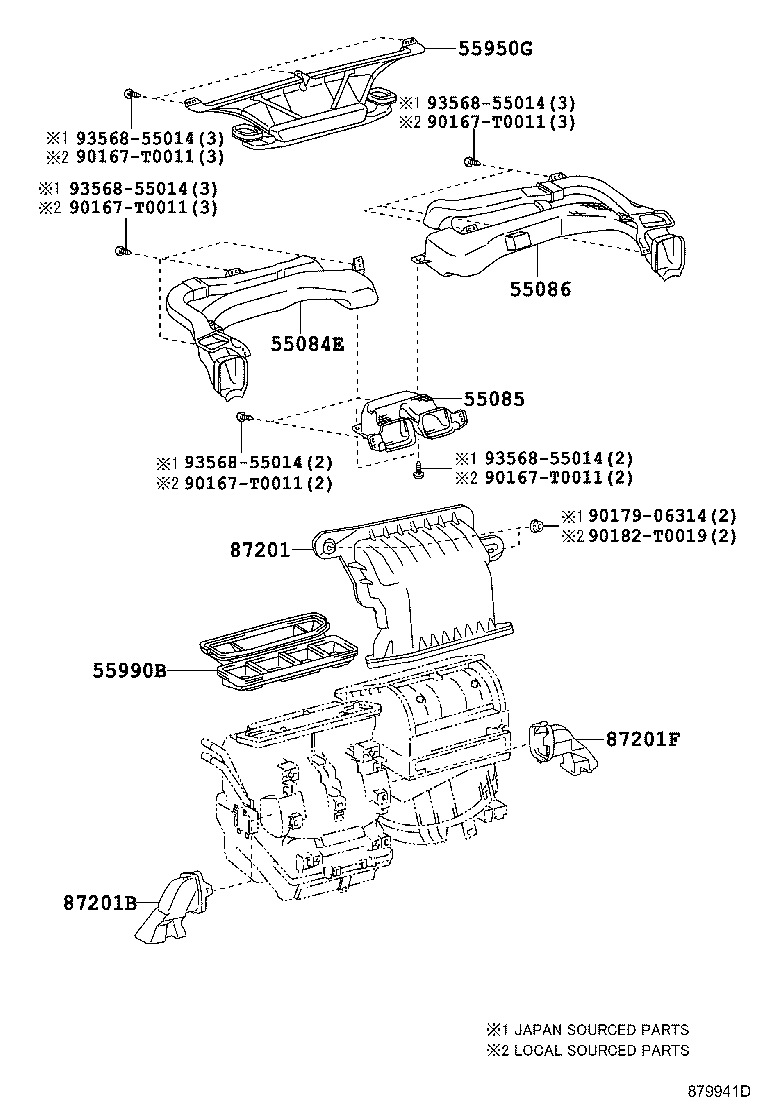 55902-02040 CONTROL SUB-ASSY, HEATER product image