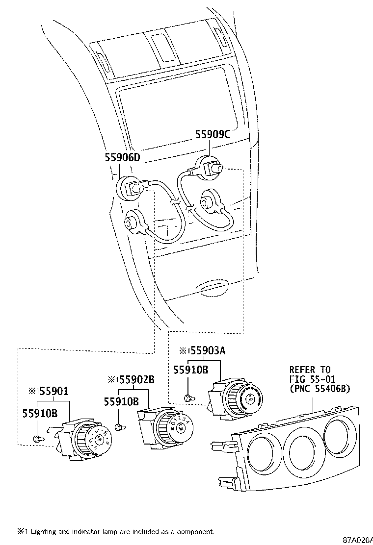 55084-02030 DUCT SUB-ASSY, HEATER TO REGISTER, NO.1 product image