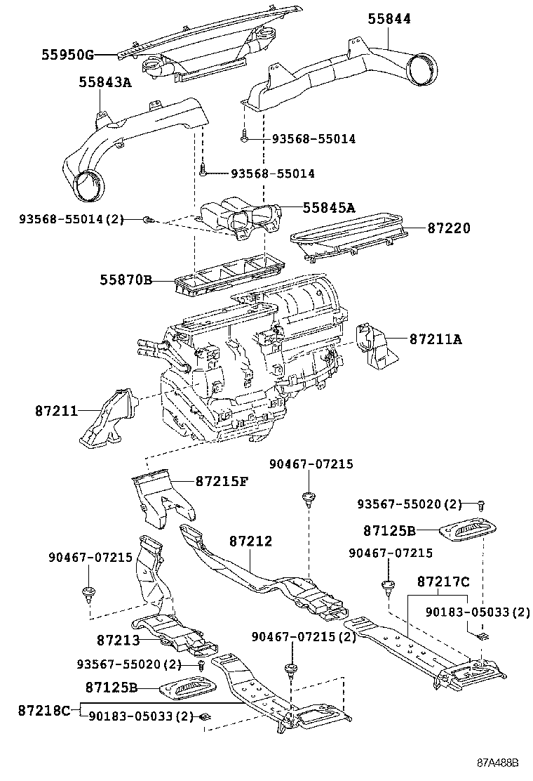 55903-42130 CONTROL SUB-ASSY, HEATER, NO.3 product image