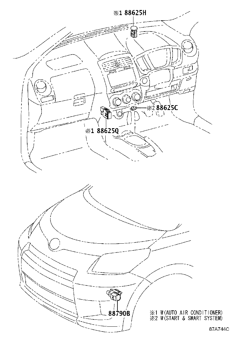 55843-52320 DUCT, HEATER TO REGISTER, NO.1 product image