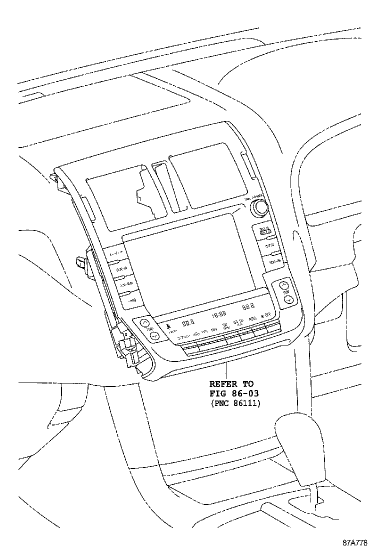 62973-30130 DUCT, AIR, REAR ROOF NO.1 product image