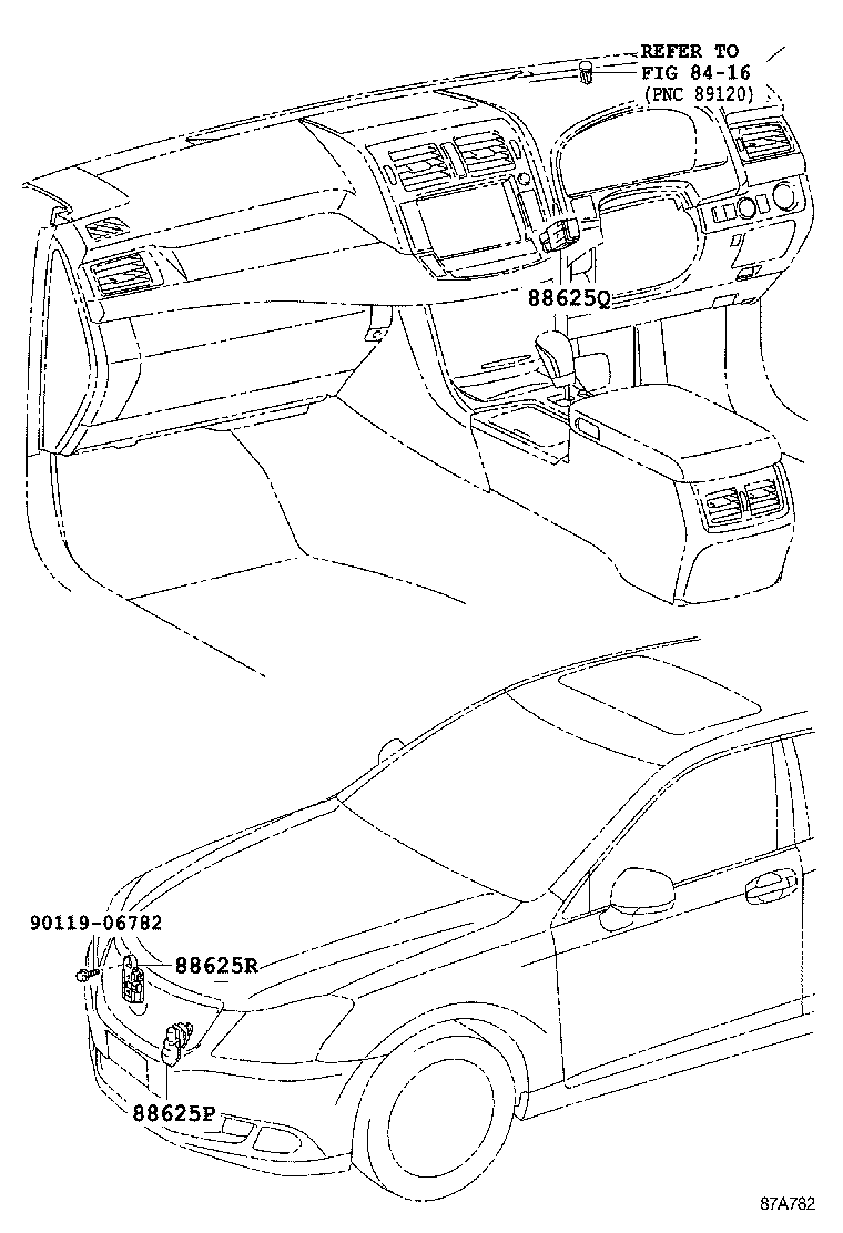 62973-30130 DUCT, AIR, REAR ROOF NO.1 product image