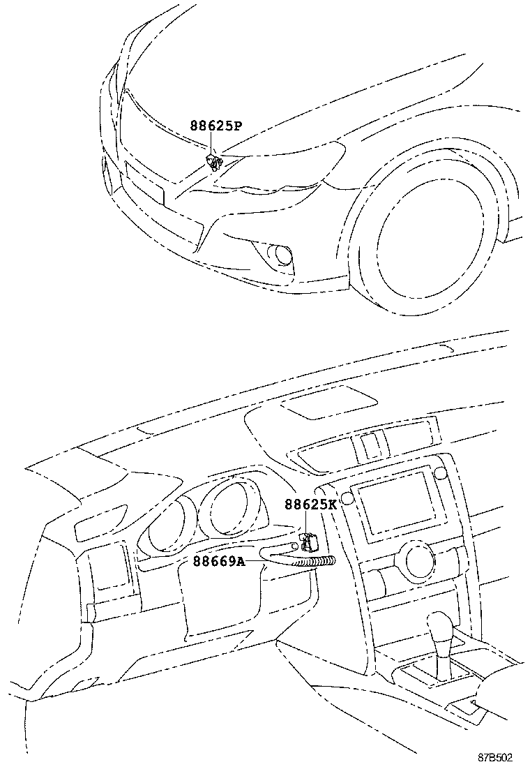 55843-0P020 DUCT, HEATER TO REGISTER, NO.1 product image