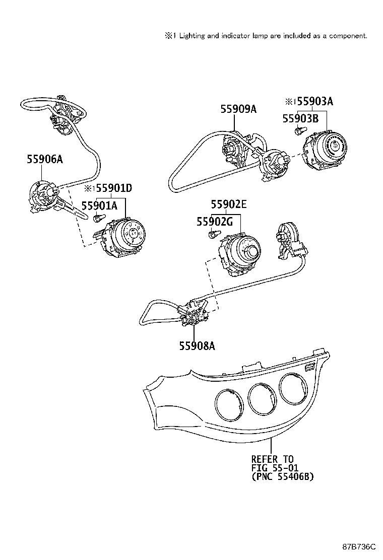 55085-52050 DUCT, HEATER TO REGISTER, NO.2 product image
