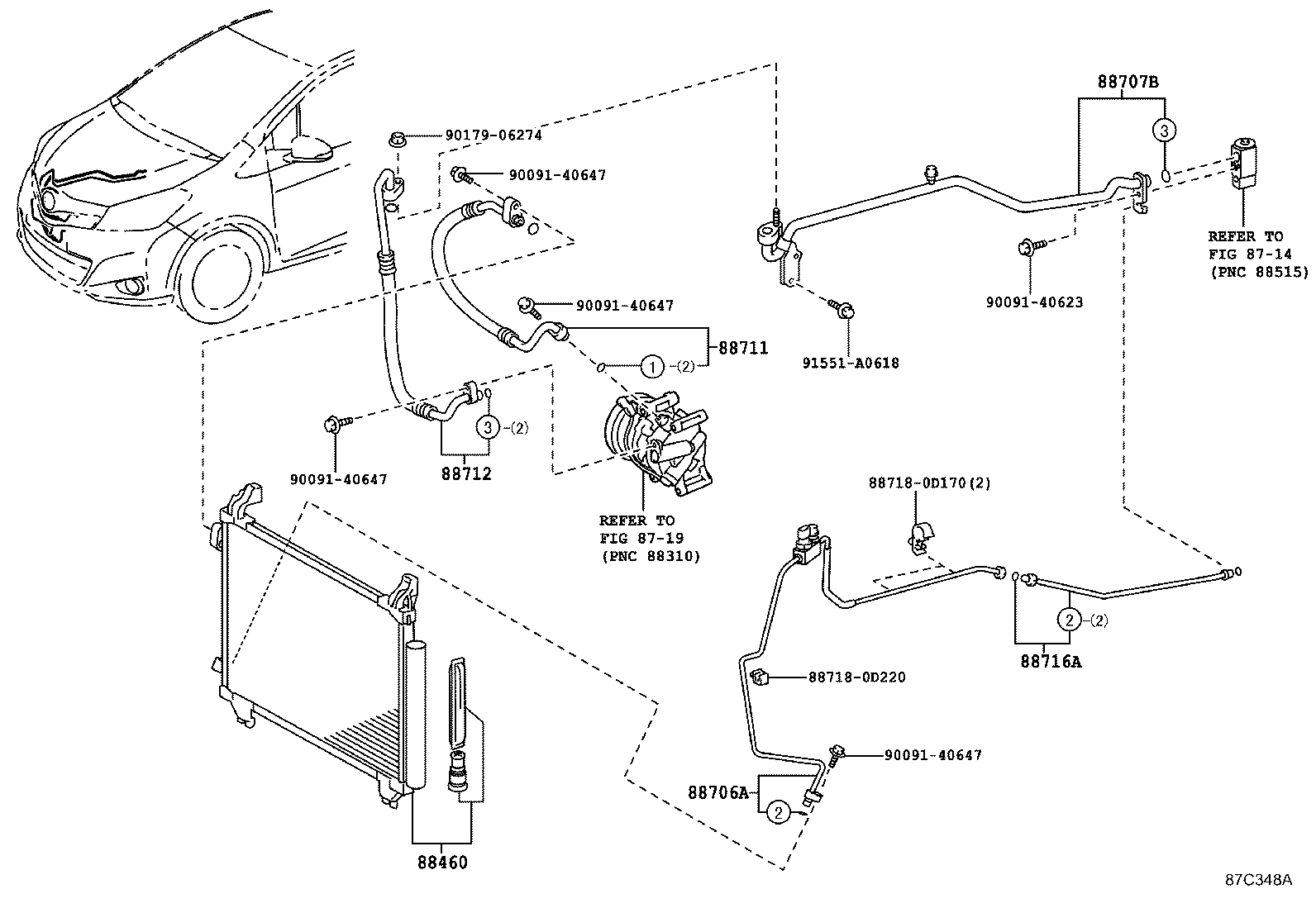 88474-47020 DRYER, COOLER product image