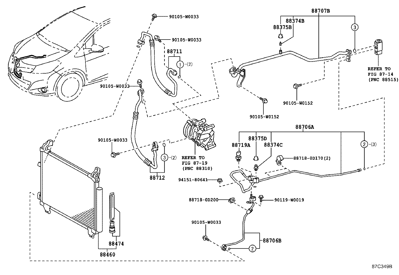 88474-47020 DRYER, COOLER product image