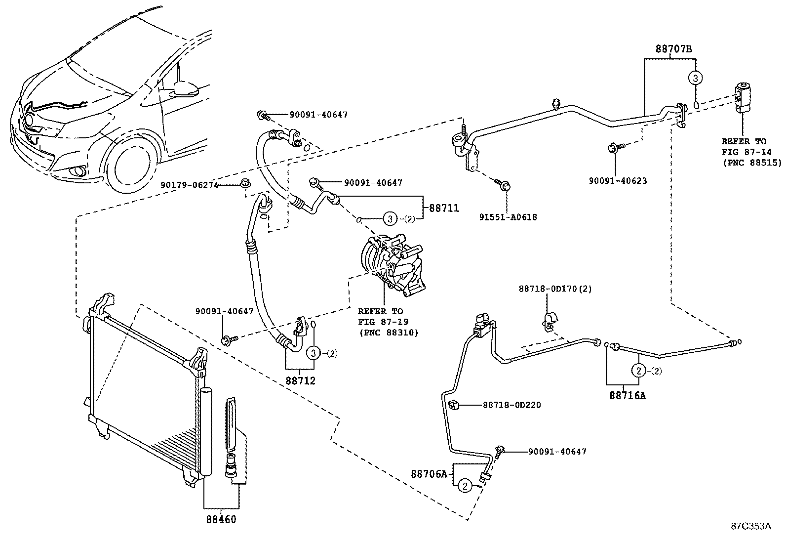 88474-47020 DRYER, COOLER product image