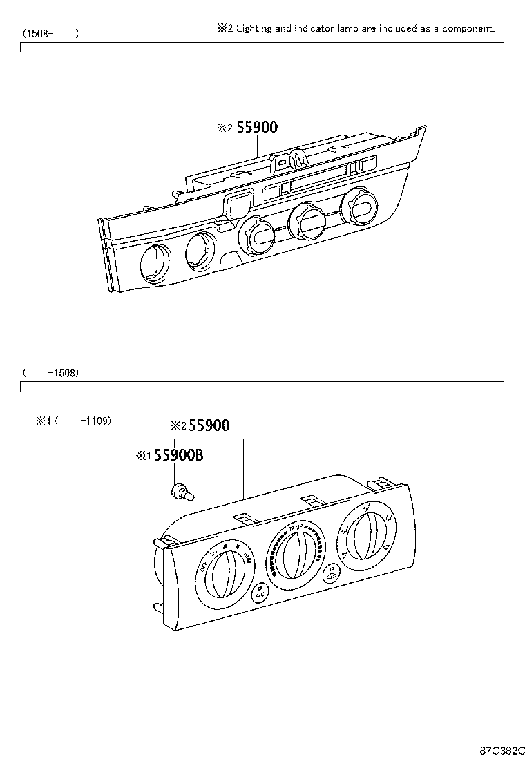 55843-04060 DUCT, HEATER TO REGISTER, NO.1 product image