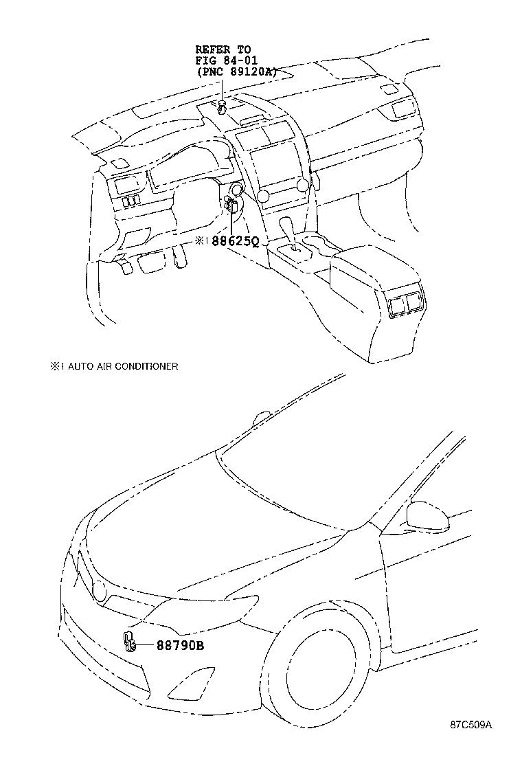 55843-06240 DUCT, HEATER TO REGISTER, NO.1 product image