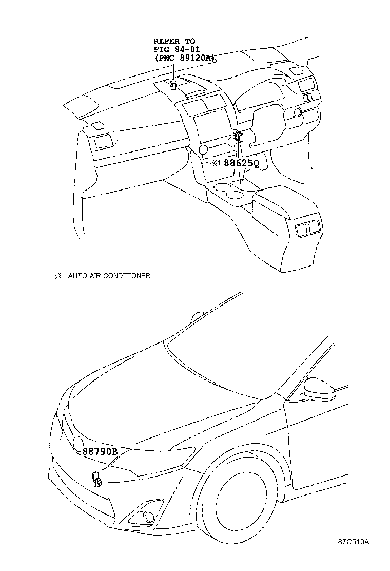 55843-06240 DUCT, HEATER TO REGISTER, NO.1 product image
