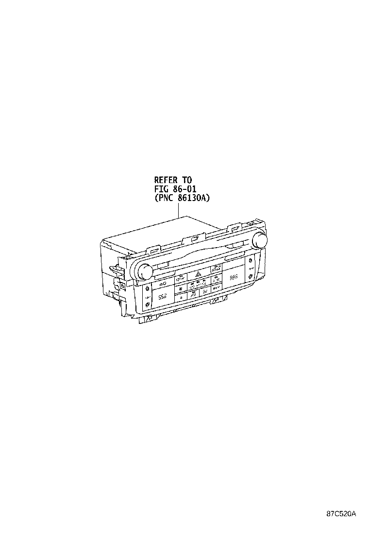55843-30300 DUCT, HEATER TO REGISTER, NO.1 product image