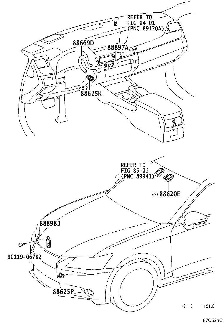 55843-30300 DUCT, HEATER TO REGISTER, NO.1 product image