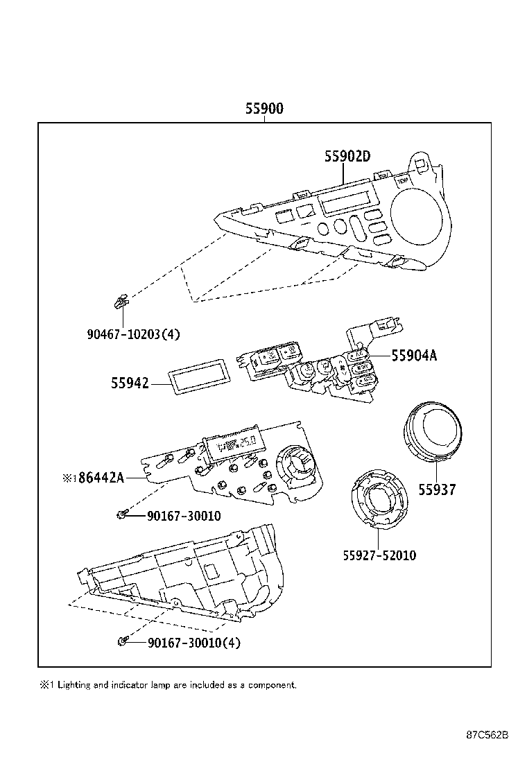 55843-52370 DUCT, HEATER TO REGISTER, NO.1 product image
