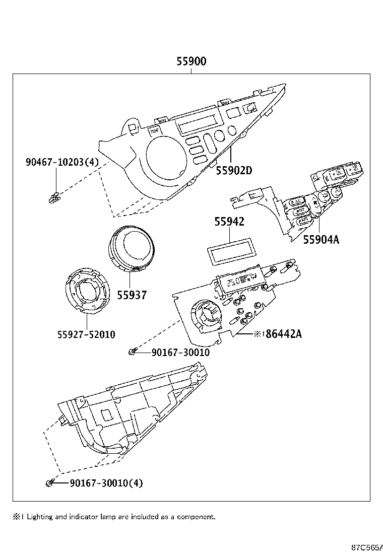 55843-52370 DUCT, HEATER TO REGISTER, NO.1 product image