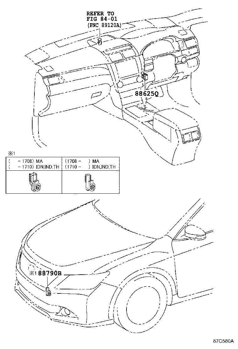 55843-06200 DUCT, HEATER TO REGISTER, NO.1 product image