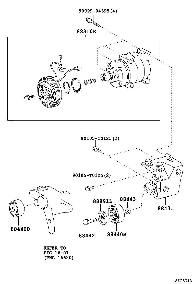 88320-0K480 COMPRESSOR ASSY, COOLER product image