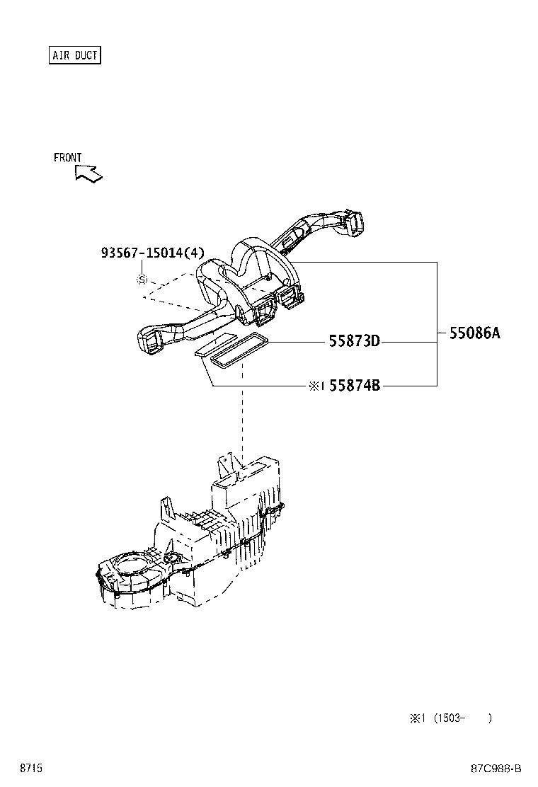 55910-BZ261 CONTROL ASSY, HEATER product image