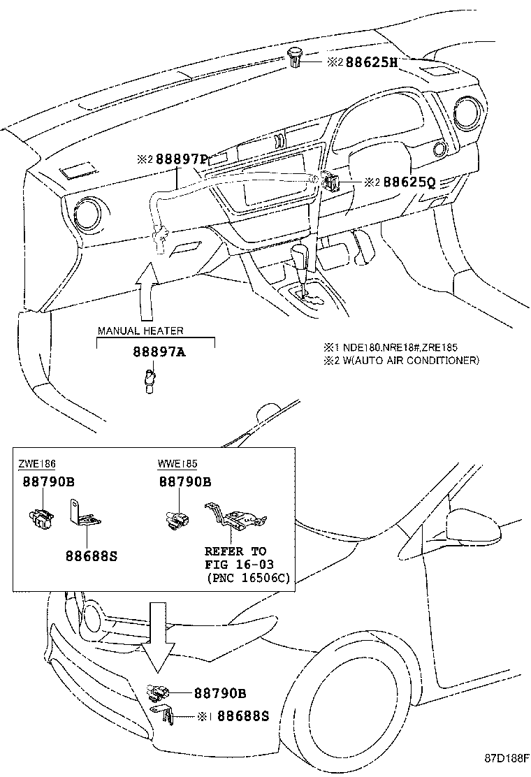 55086-02100 DUCT, HEATER TO REGISTER, NO.1 product image