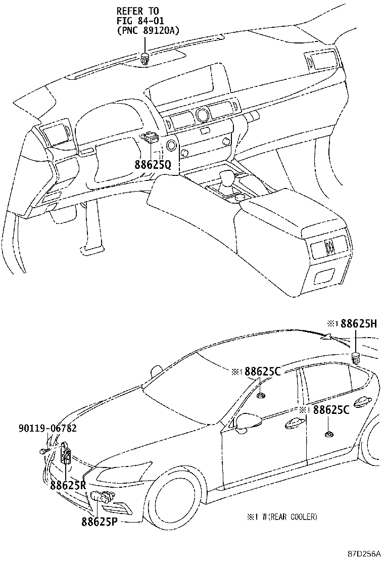 55844-50120 DUCT, HEATER TO REGISTER, NO.2 product image