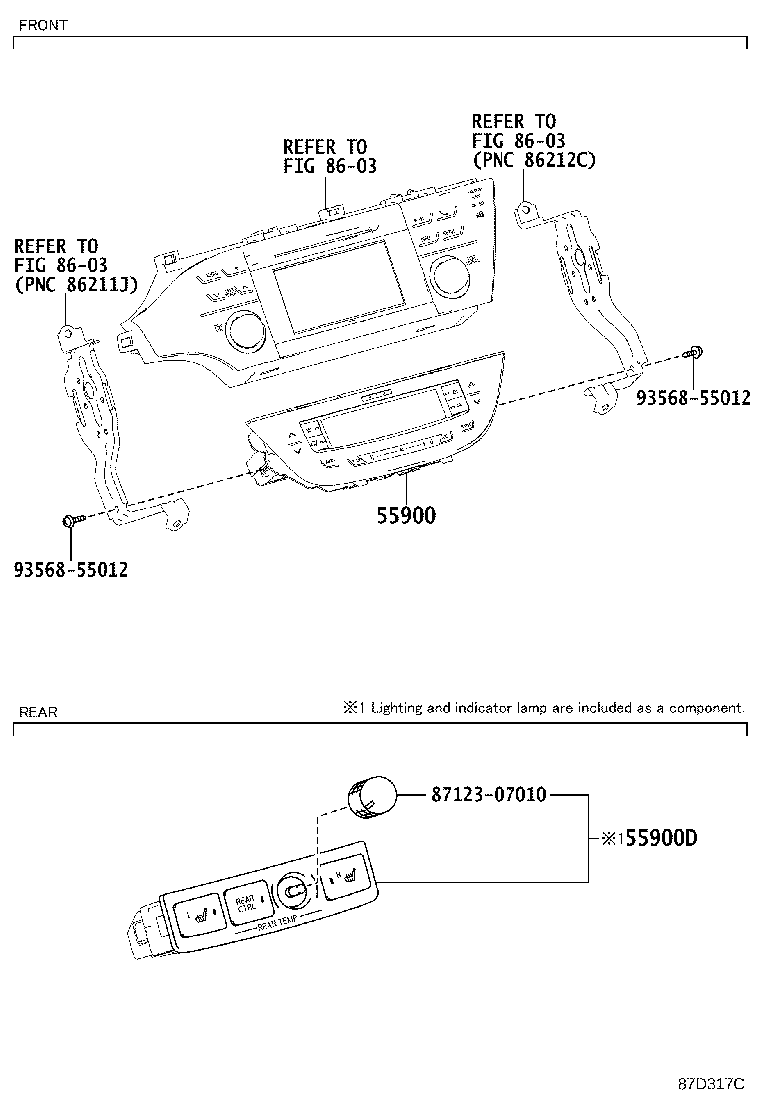 55844-07060 DUCT, HEATER TO REGISTER, NO.3 product image