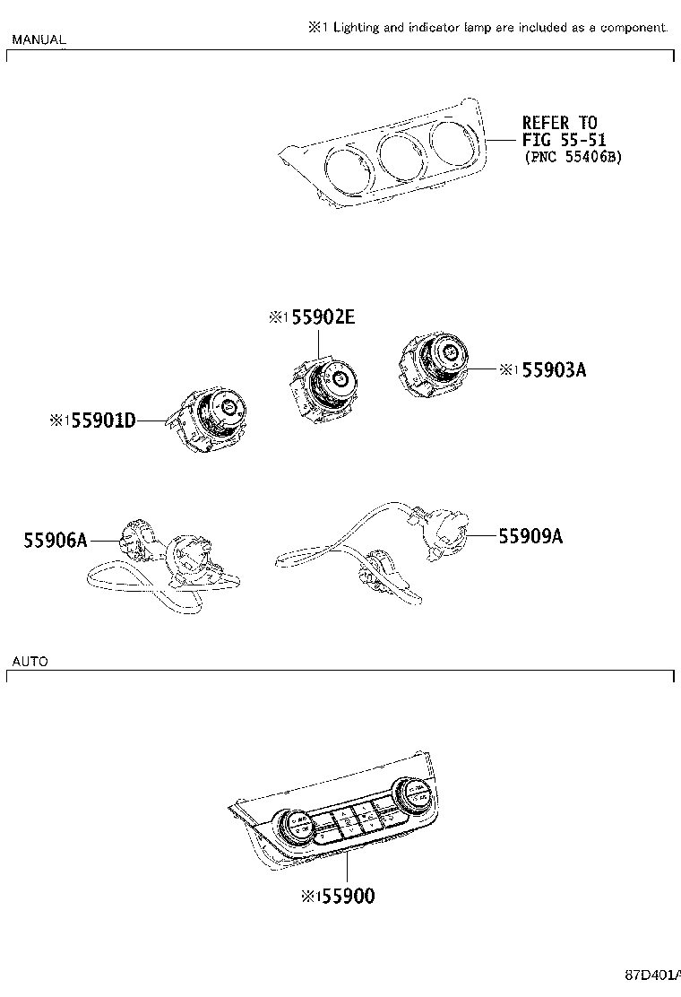 55870-0R030 DUCT ASSY, HEATER TO REGISTER product image