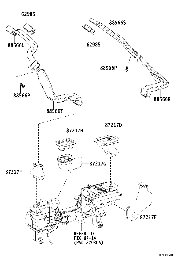 55950-30200 NOZZLE ASSY, DEFROSTER product image