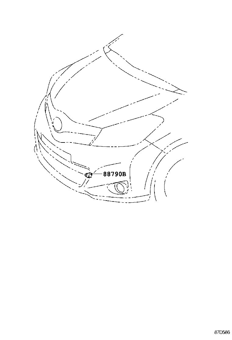 55903-0D330 CONTROL SUB-ASSY, HEATER, NO.3 product image