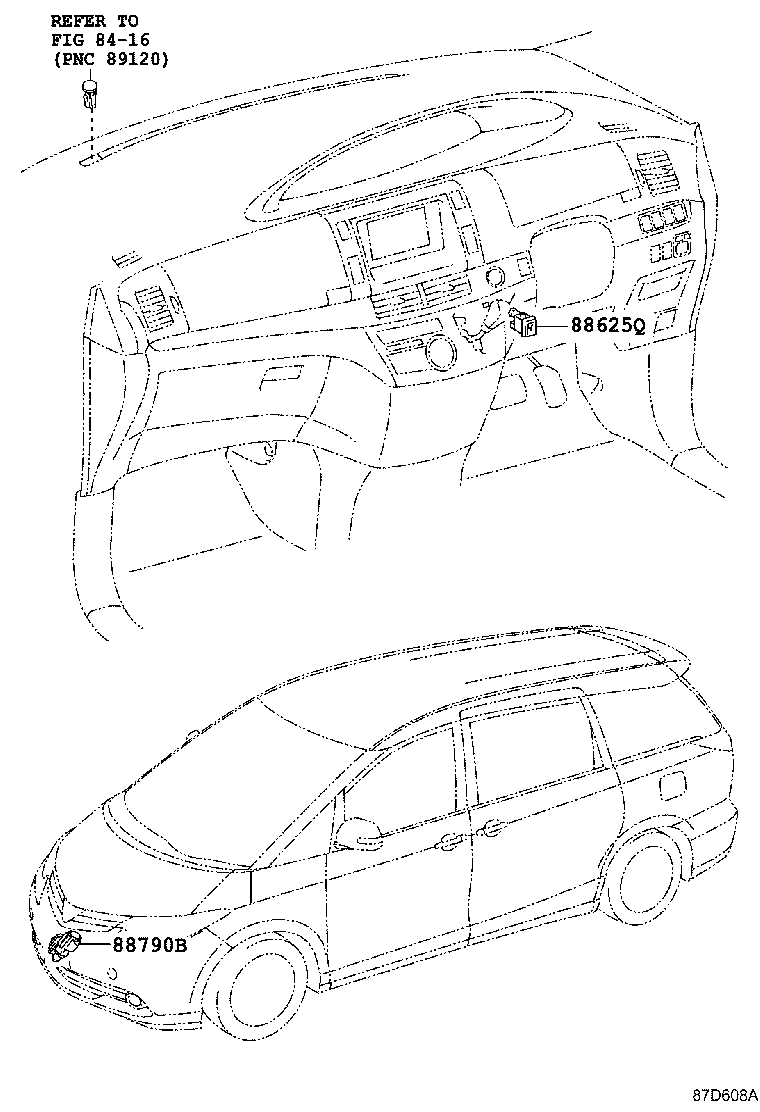55950-28210 NOZZLE ASSY, DEFROSTER product image