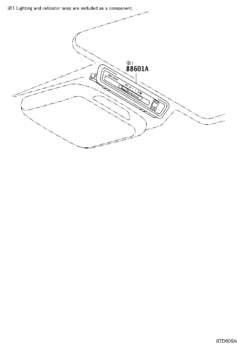 55950-28210 NOZZLE ASSY, DEFROSTER product image