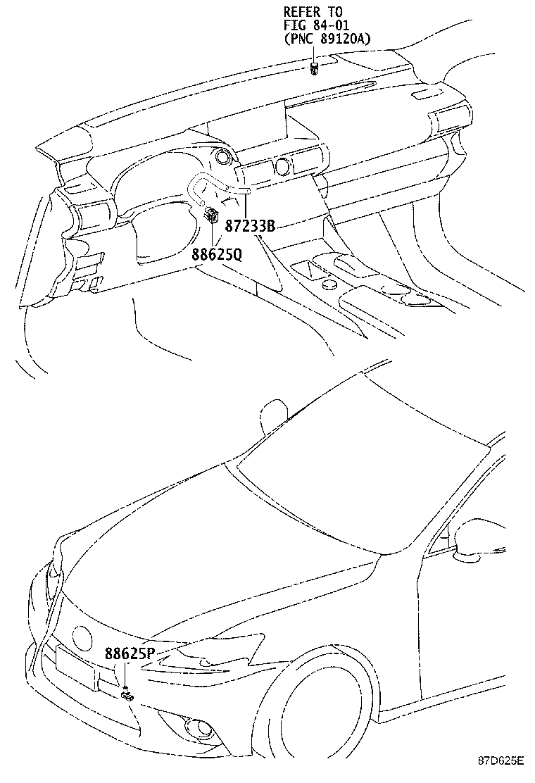 55844-53100 DUCT, HEATER TO REGISTER, NO.2 product image