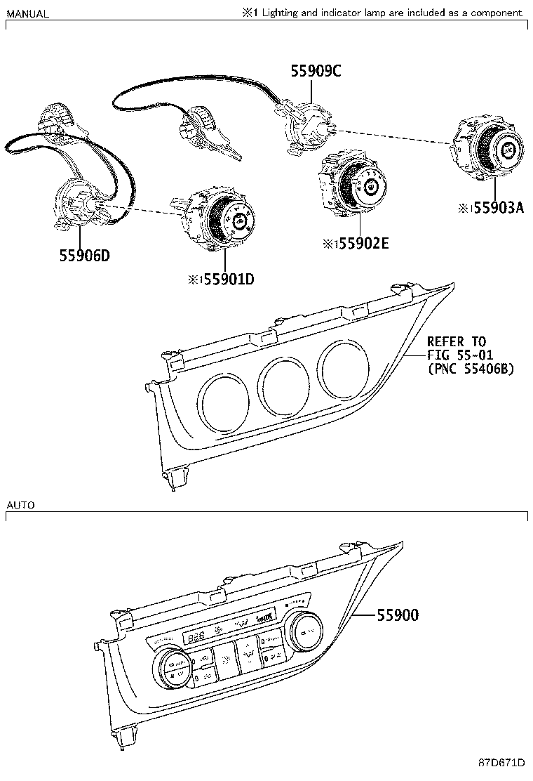 55086-02410 DUCT, HEATER TO REGISTER, NO.1 product image