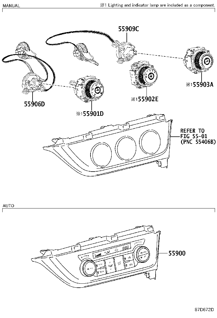 55086-02410 DUCT, HEATER TO REGISTER, NO.1 product image