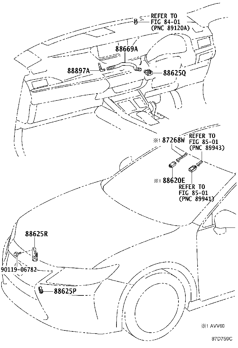 55844-33160 DUCT, HEATER TO REGISTER, NO.1 product image