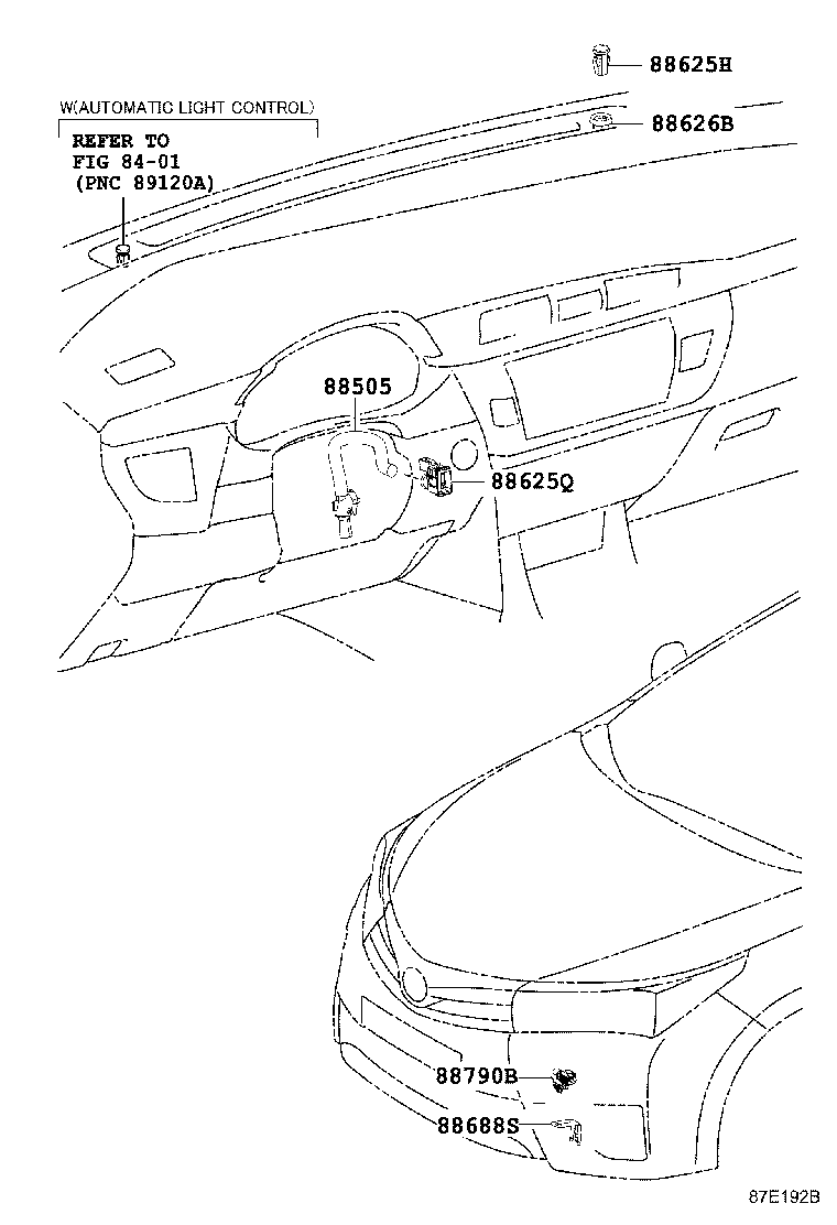 55950-02350 NOZZLE ASSY, DEFROSTER product image