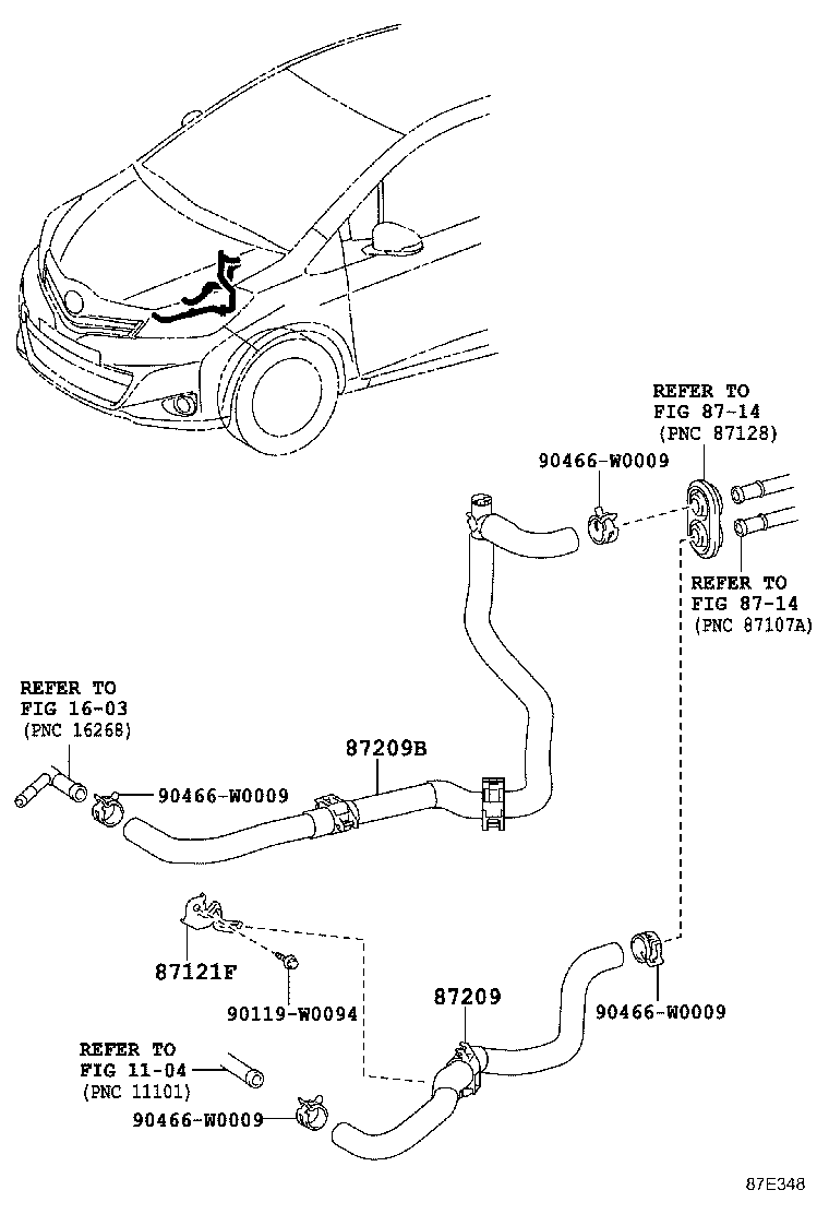 90339-16001 PLUG, HEATER WATER product image