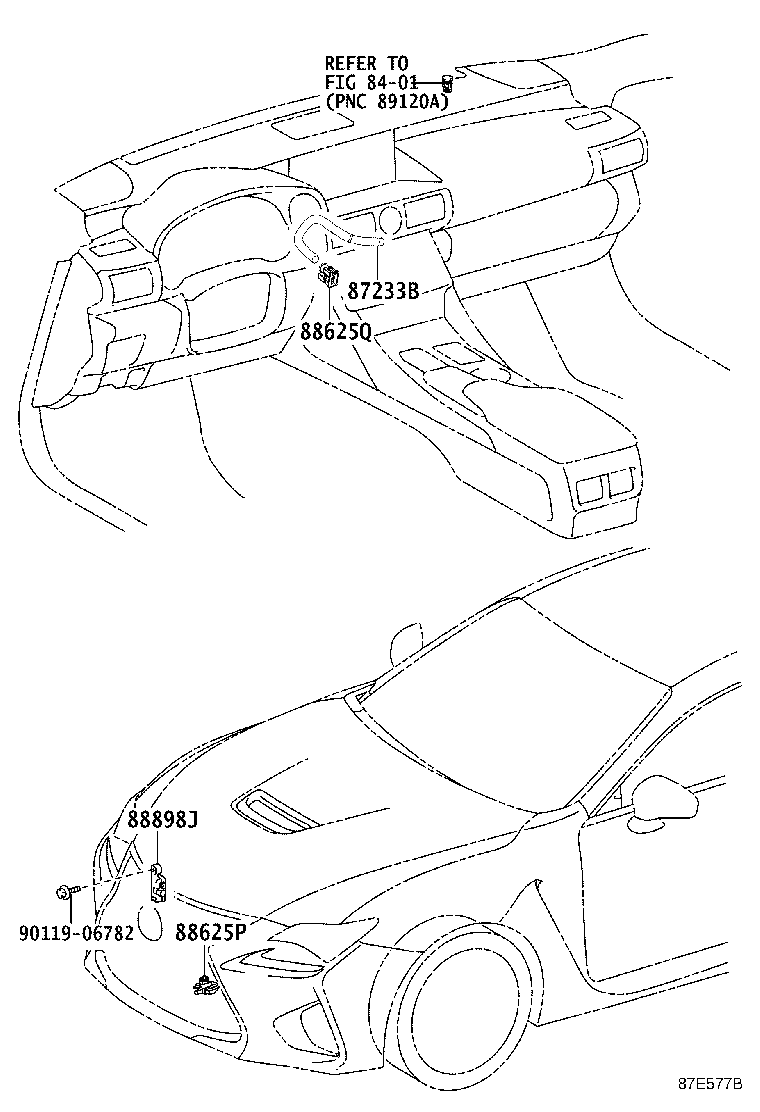 55843-53070 DUCT, HEATER TO REGISTER, NO.1 product image