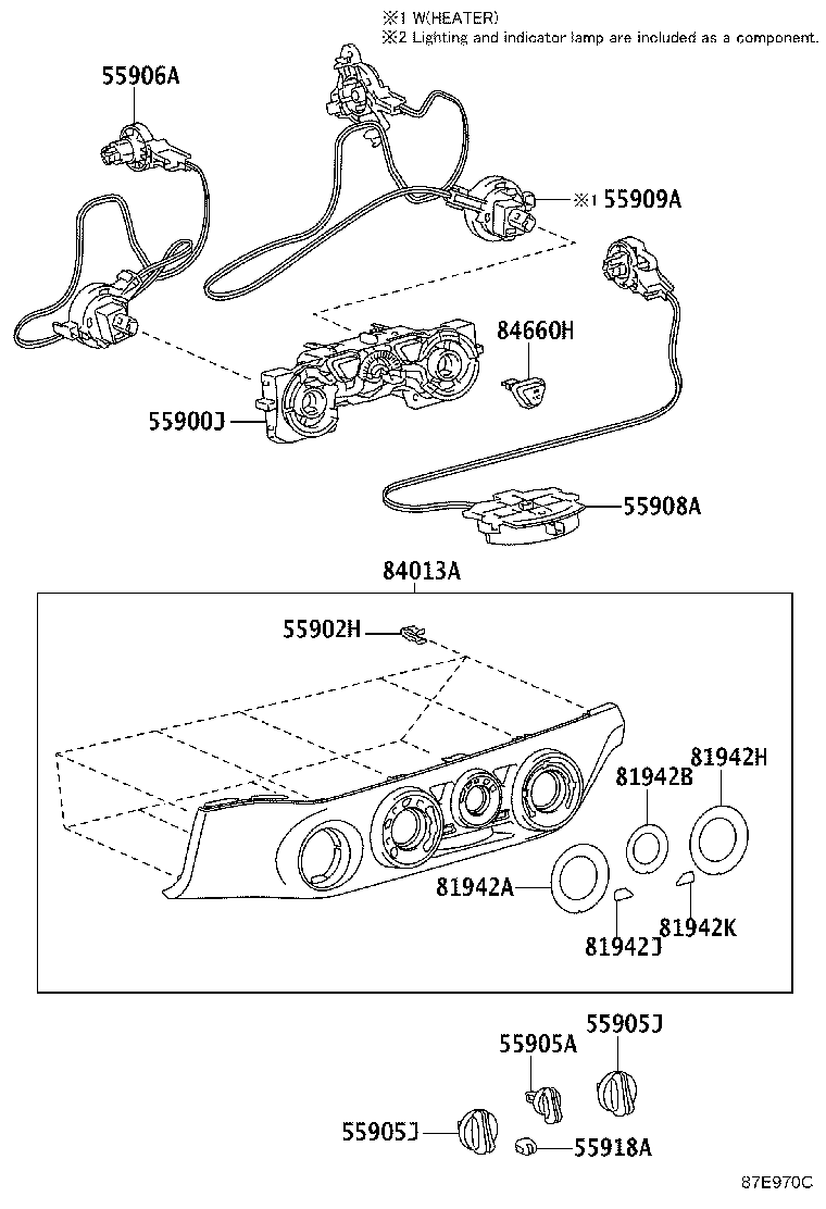 55844-KK090 DUCT, HEATER TO REGISTER, NO.2 product image