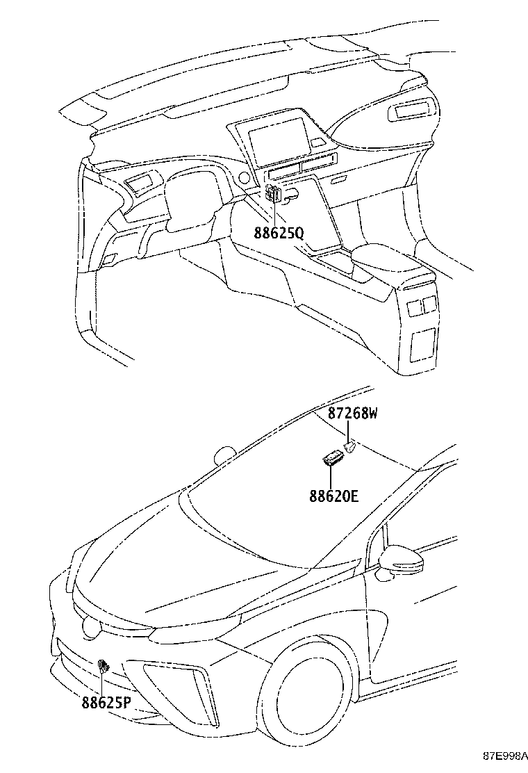 55843-62030 DUCT, HEATER TO REGISTER, NO.1 product image