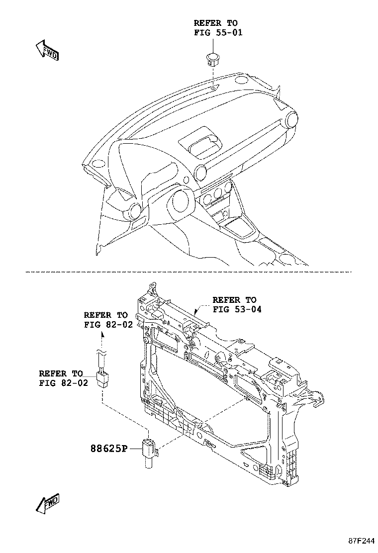 55840-WB001 DUCT ASSY, HEATER TO REGISTER product image