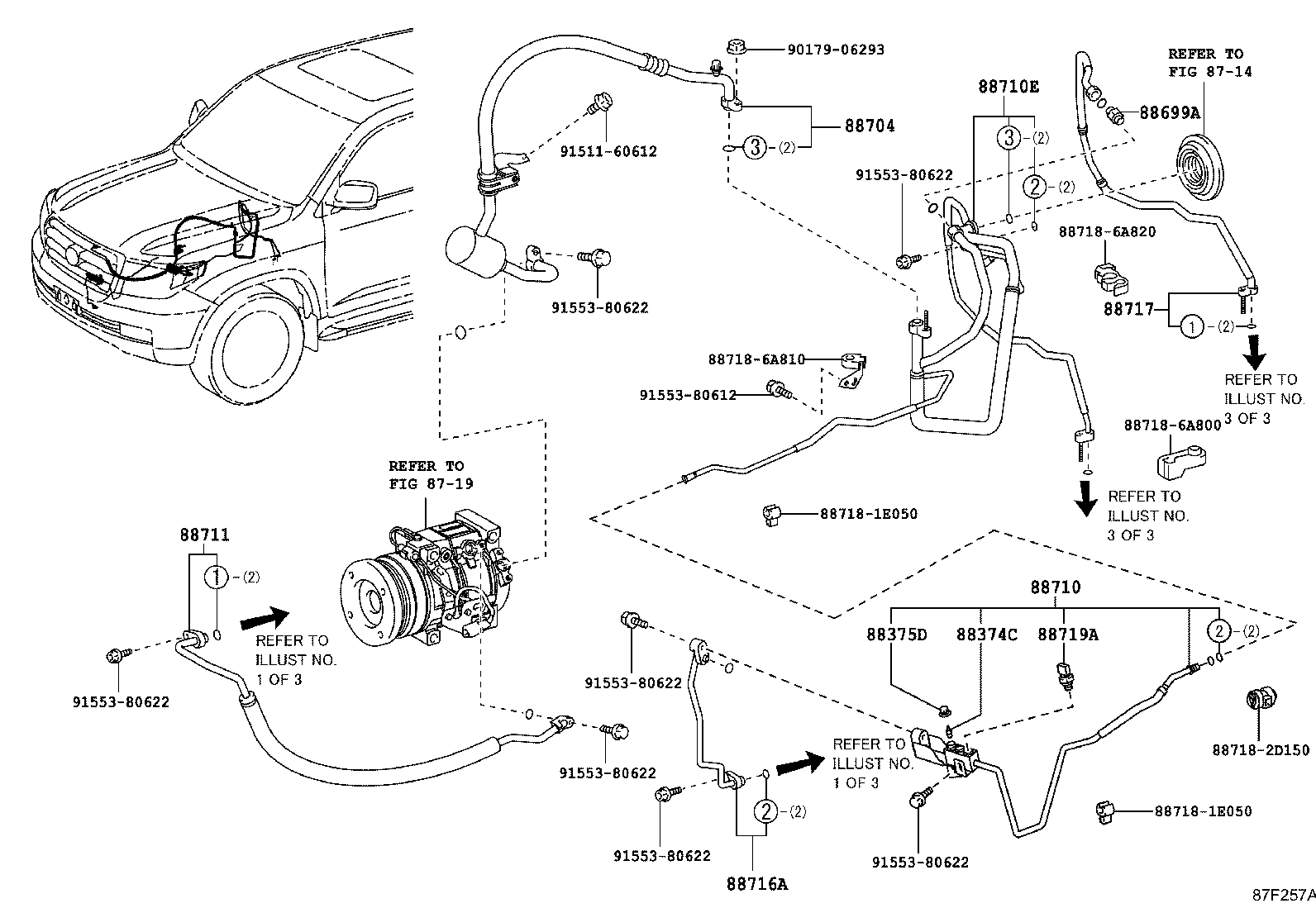 88460-60580 CONDENSER ASSY, COOLER product image