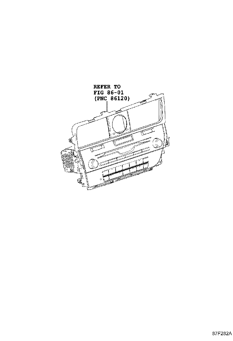 55843-48210 DUCT, HEATER TO REGISTER, NO.1 product image