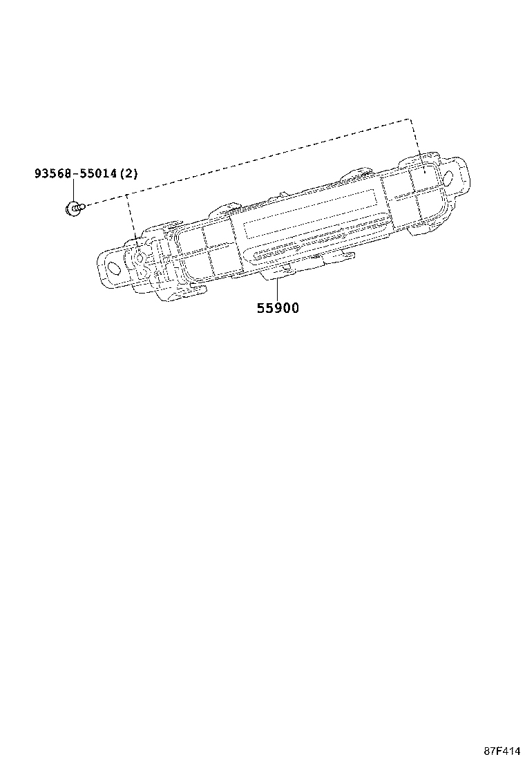 89943-47021 COVER, SENSOR product image